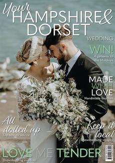 Cover of the November/December 2024 issue of Your Hampshire & Dorset Wedding magazine