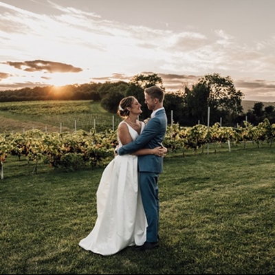 Real Weddings: Wine, Wedding and Song
