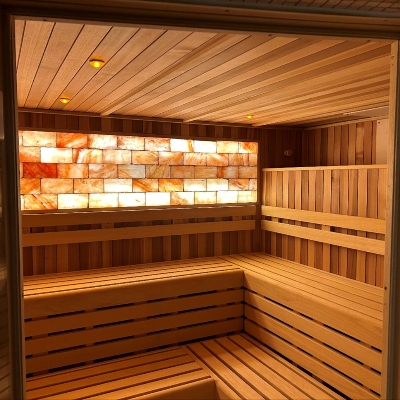 New Himalayan Salt Sauna at Titanic Spa, Huddersfield