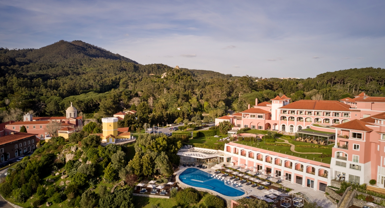 Penha Longa resort aerial view